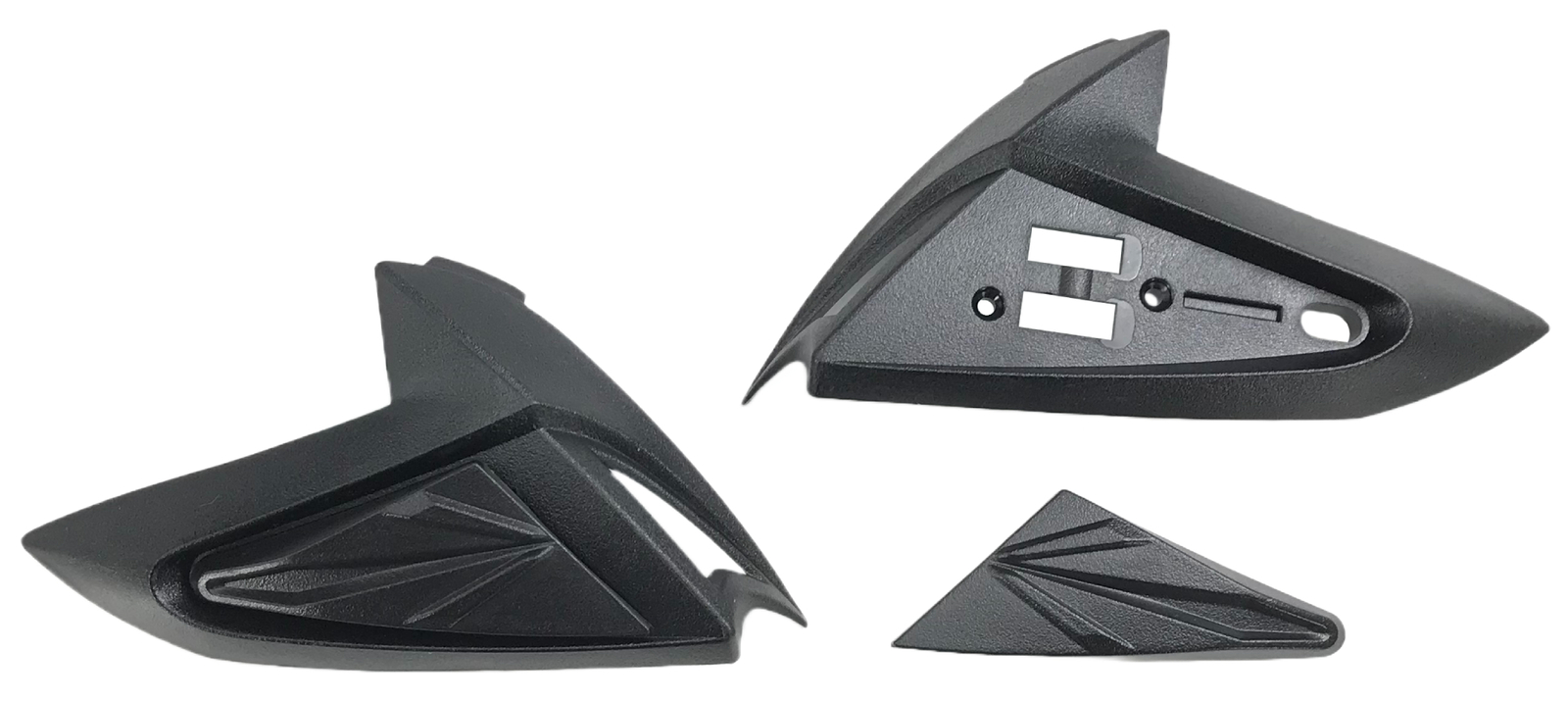 GMAX GM-11 Replacement Top Rear Vents Black