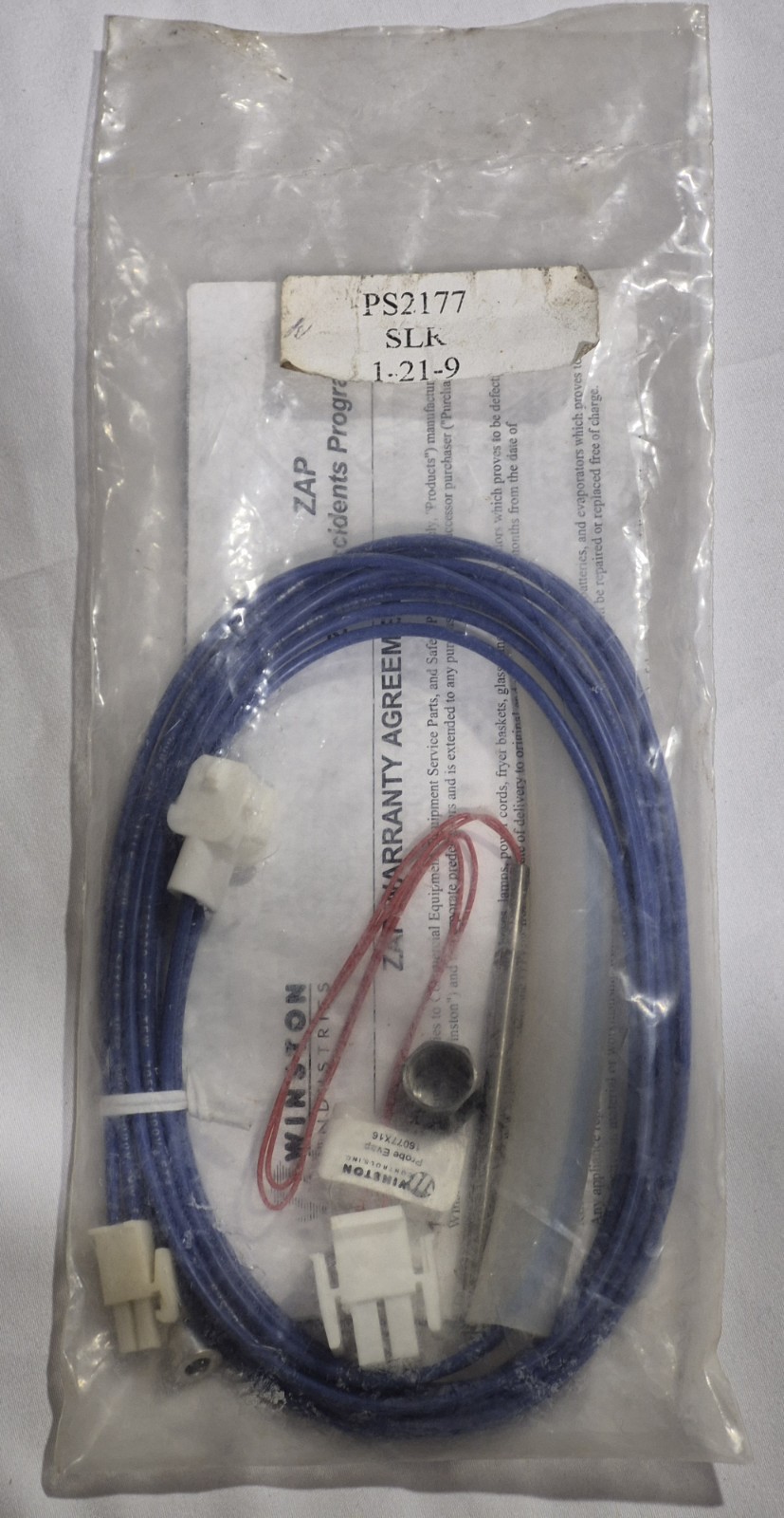Winston PS2177 Evaporator / Water Probe Kit OEM CA 75 HA4508 New