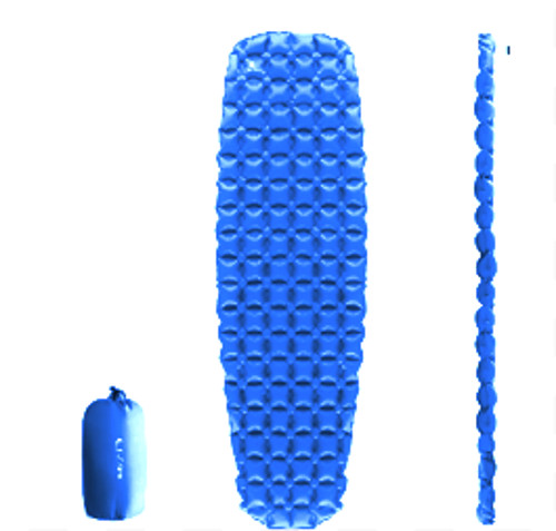 Camping Sleeping Pad by EZ time - NEW Sleep Mat with carrybag - Blue