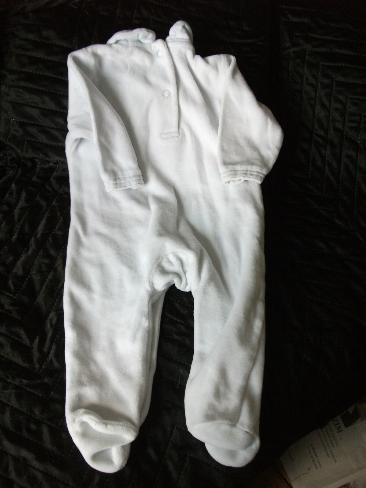 Zip Zap Long Sleeved Light Blue Playsuit 3 months. 62 cm