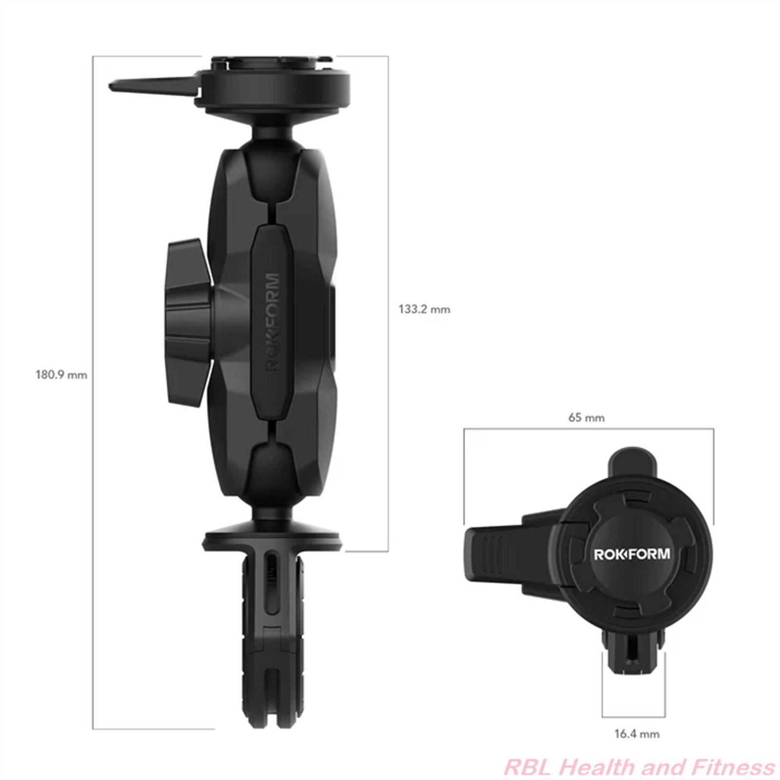 ROKFORM Pro Ball Motorcycle HandlebarPhone Mount