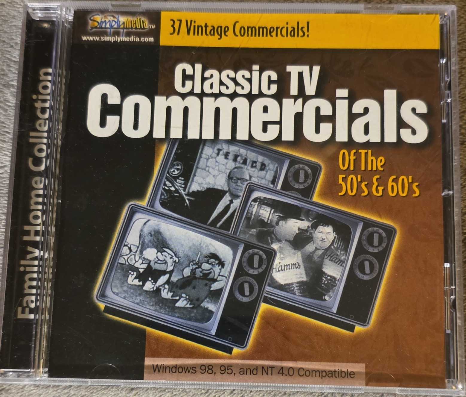 Simply Media Classic TV Commercials CD Windows 95 98 NT 4.0 Arts & Culture