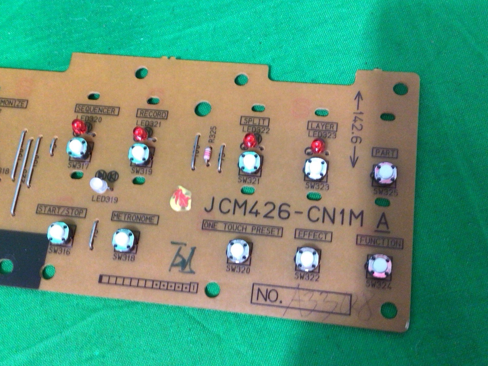 CASIO PL-40R Digital Piano Board JCM426-CN1M
