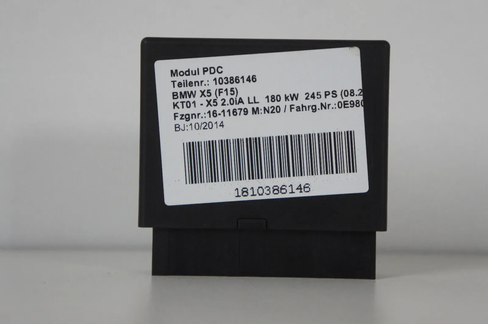 Original BMW F45 F46 I01 I12 F25 ECU PDC 66337938196