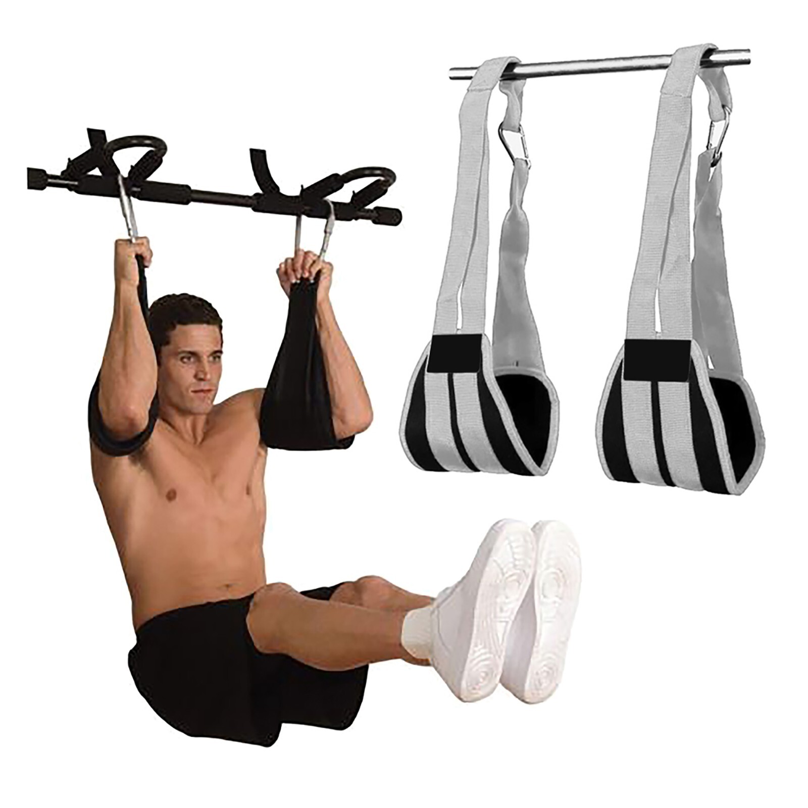 AB Straps for Pull Up Bar Pull Strap for Muscle Building Padded Arm Straps