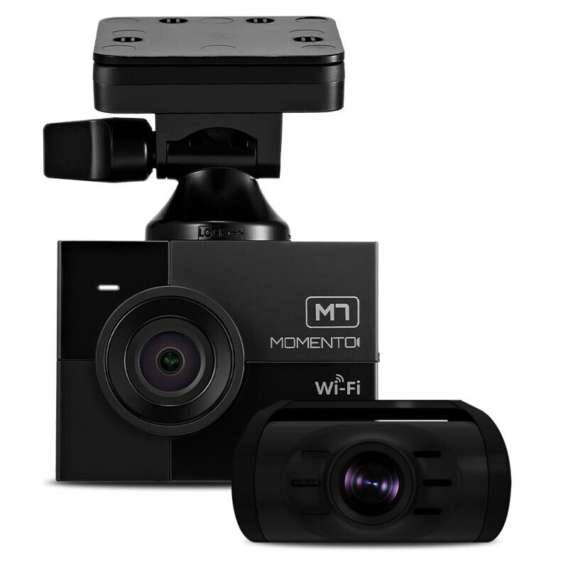Momento M7 Wi Fi MD-7205 2K QHD 3-Chan. Front/Rear Advanced Security Dash Camera