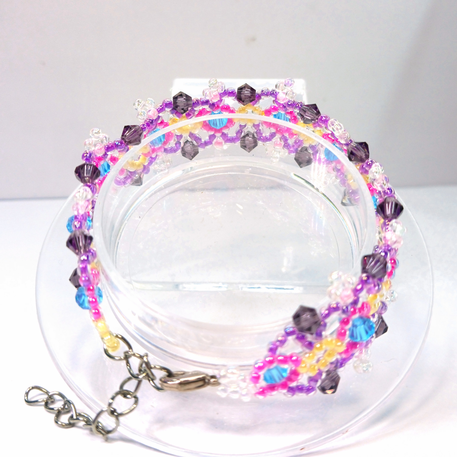 Handcrafted Beaded Bracelet - Vibrant & Unique Design"