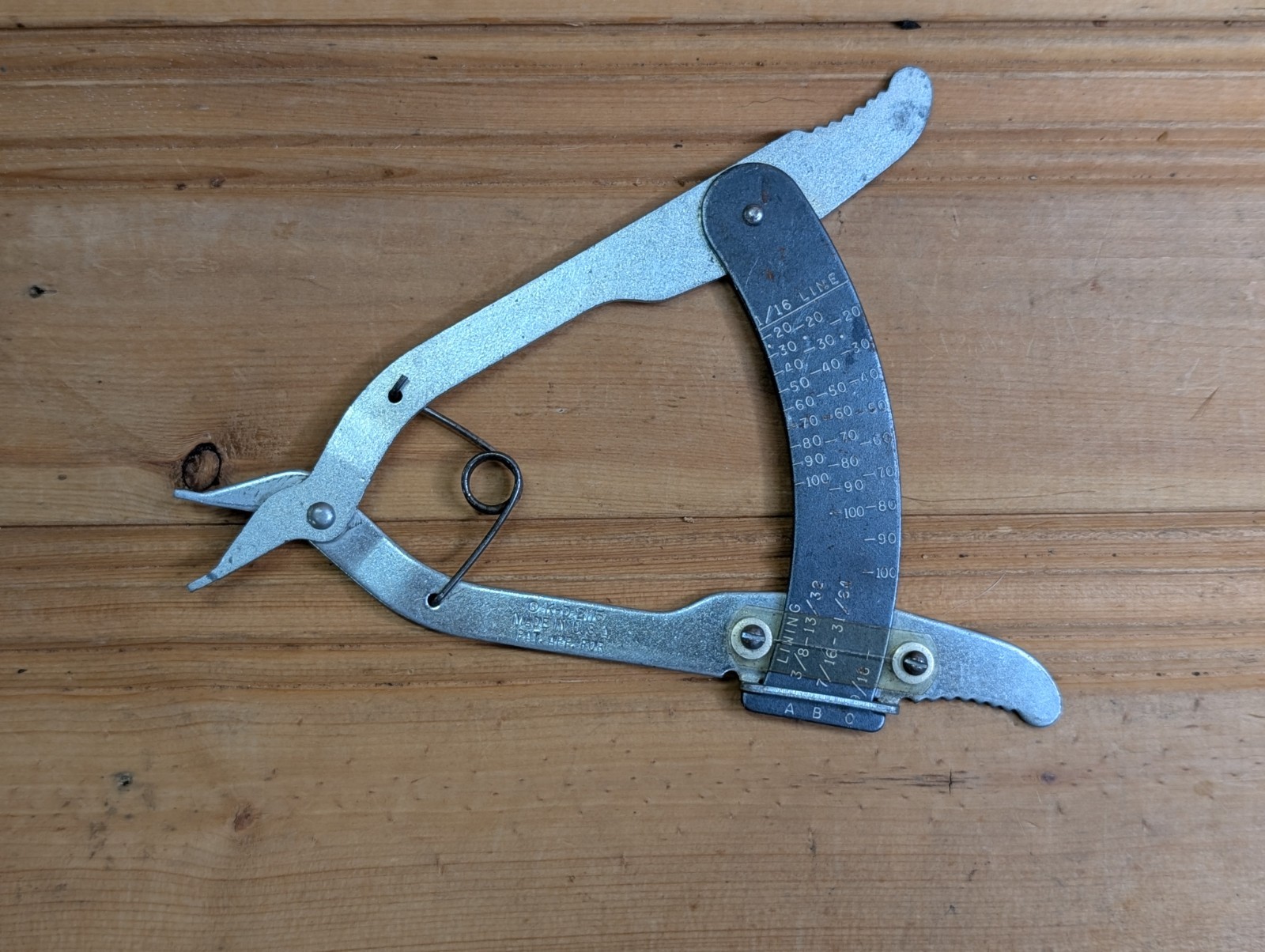 KD 2115 Disc brake lining wear gauge