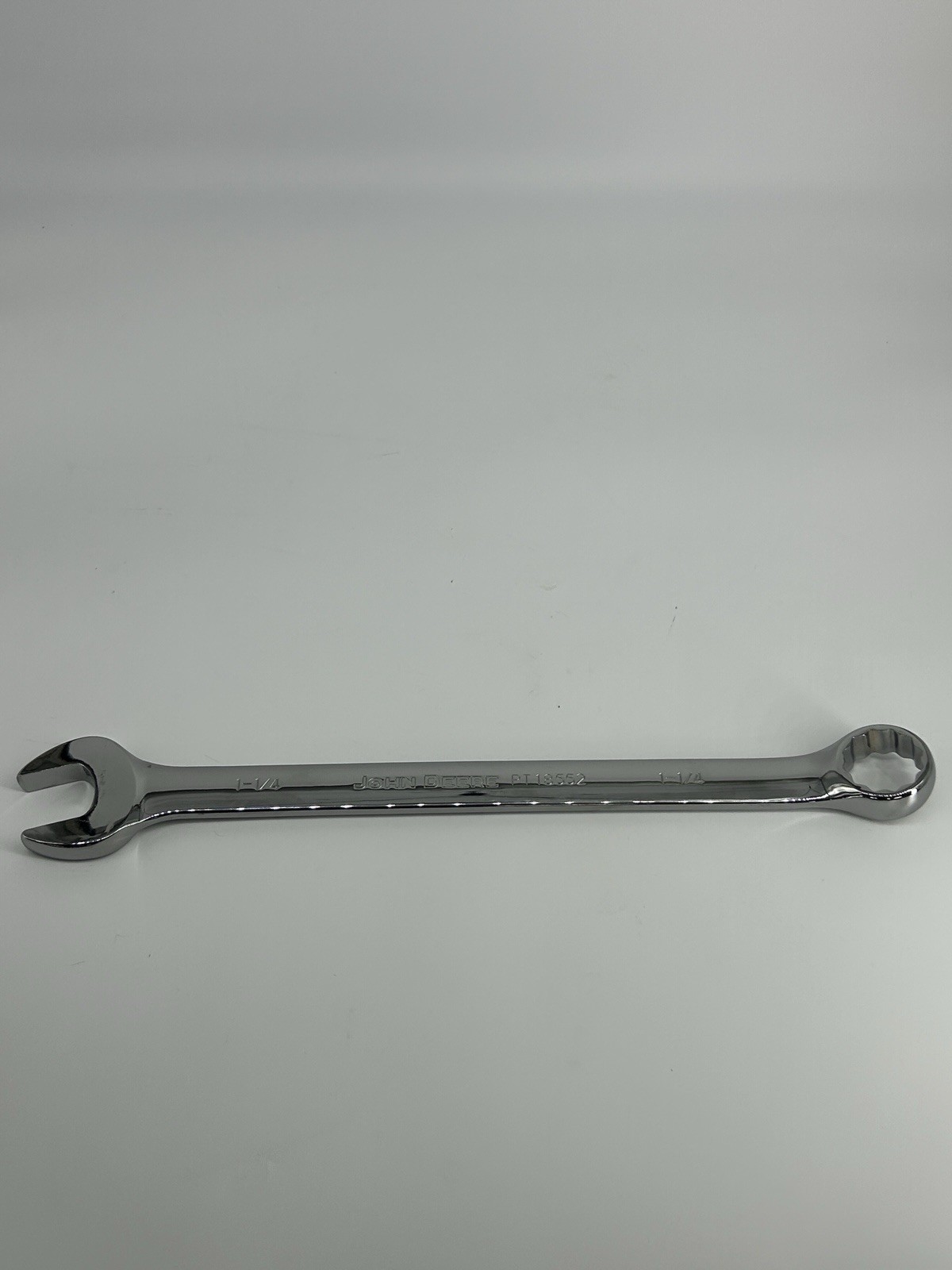 John Deere OEM SAE Full Polished Combination 1-1/4" Wrench - PT18552