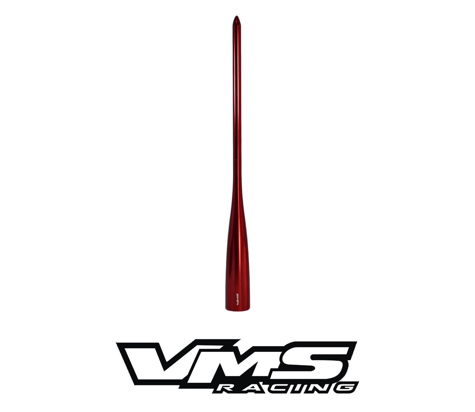 VMS RED 9" LONG SPIKED ANTENNA FOR 94-16 HARLEY DAVIDSON ROADKING W/ TOUR-PAK