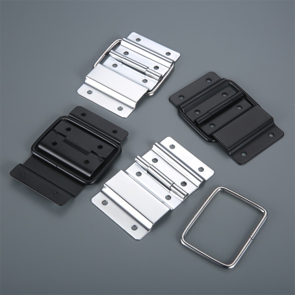 2Pcs Support Hinges 85*50mm for Tool Box Luggage Air Flight Case Cabinet Hinges