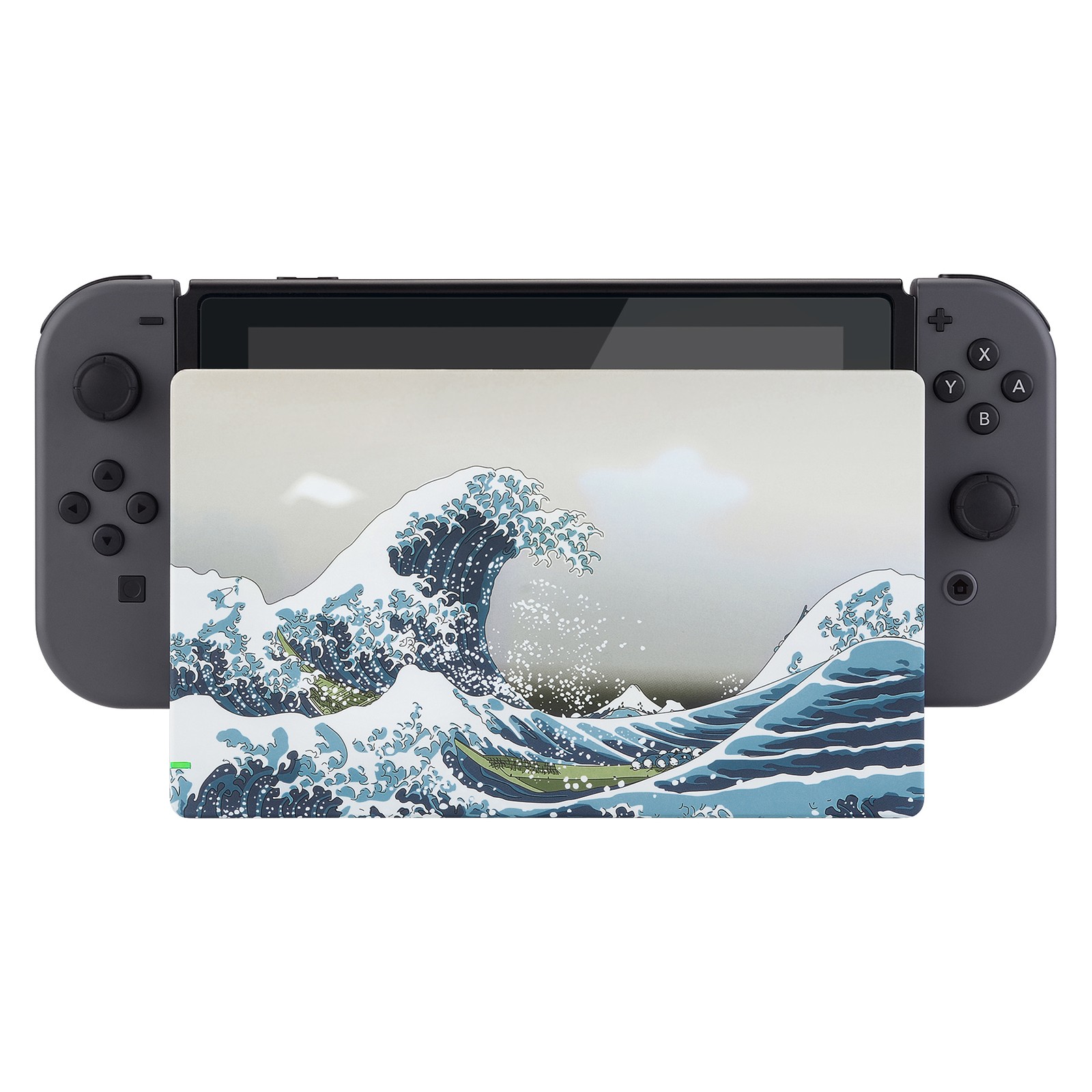 The Great Wave Custom Faceplate Housing Shell Fix Part for Nintendo Switch Dock