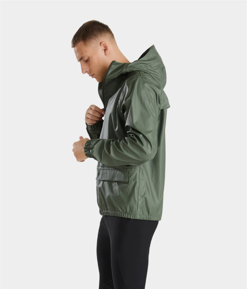 Horse Pilot Men's Short Rain Tech Jacket