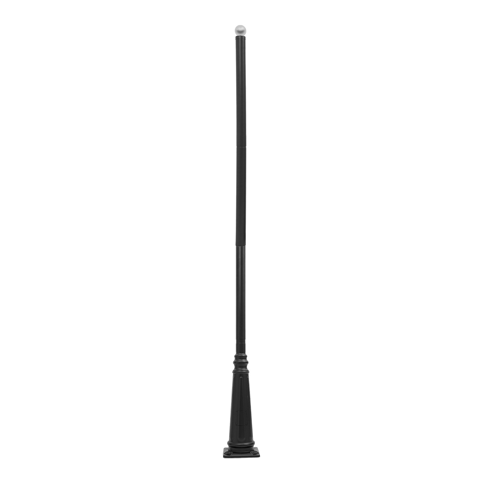 3.1m European Light Post,Split-Type Light Post,Floorstanding Outdoor Light Post