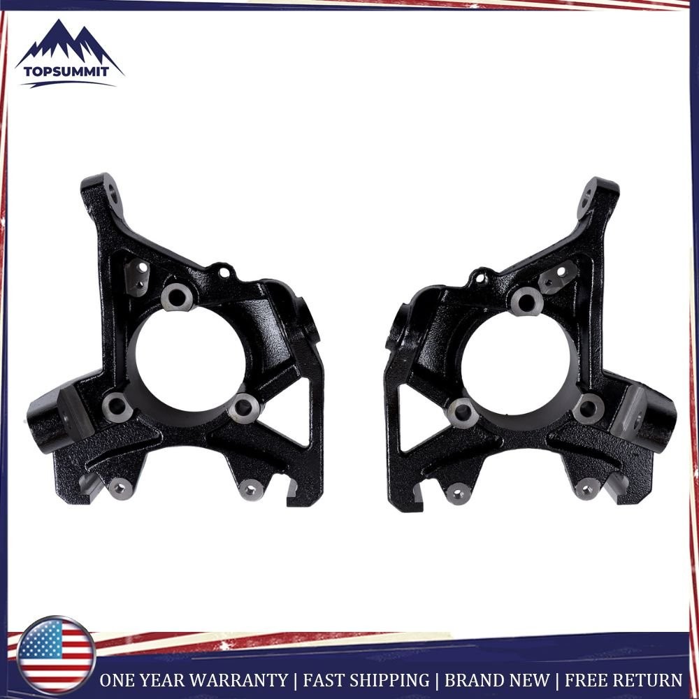 2× Front Steering Knuckles 697-923 697-922 For Jeep Wrangler 1990-1995 1997-2006