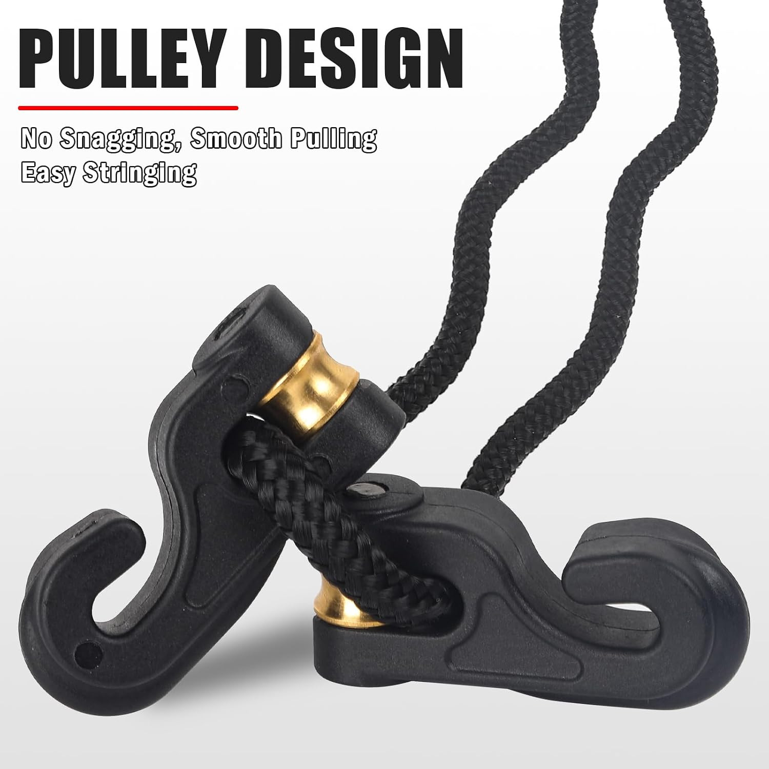 Crossbow Cocking Rope, 63" Crossbow Pull Cord Device Double Handle | Crossbow Dr