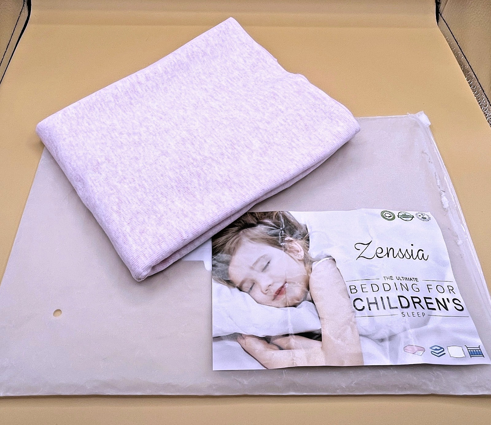 NEW Zenssia Bedding Two Toddler Organic Cotton Sleep Pink Pillow Cases 13x18