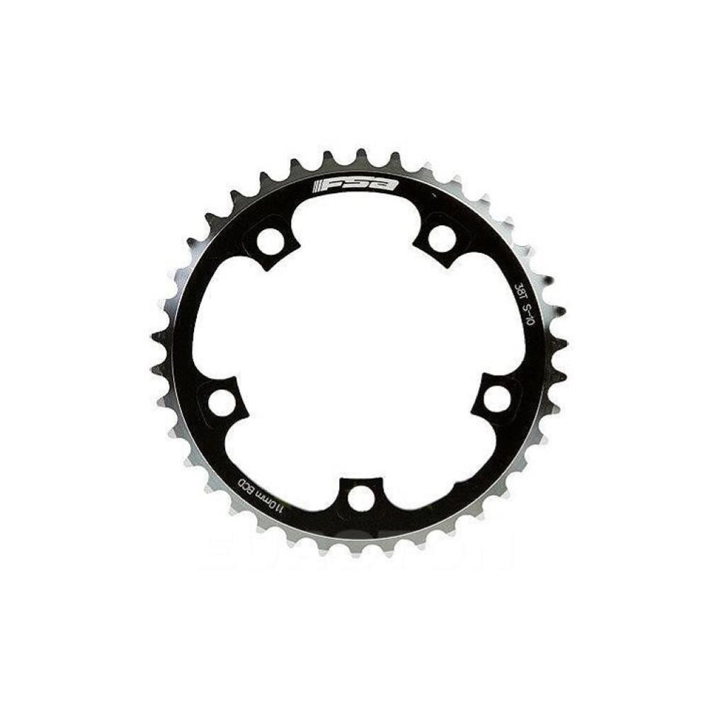 FSA Pro 38-34 10S 110 BCD Black Bike Chainring