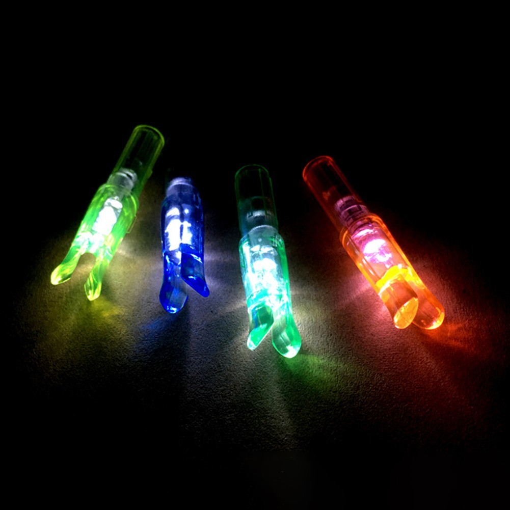 Automatic Glow Nock Designed for Use with For 4 2 to 5 2mm Arrow Shafts