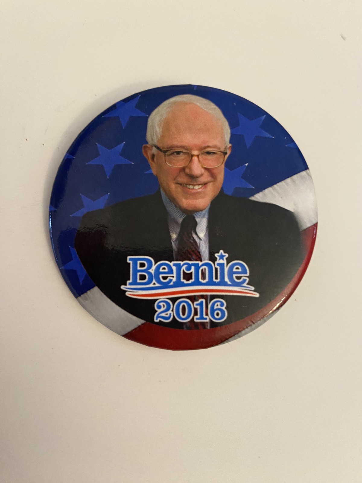 Bernie 2016 Pin Back Button P81