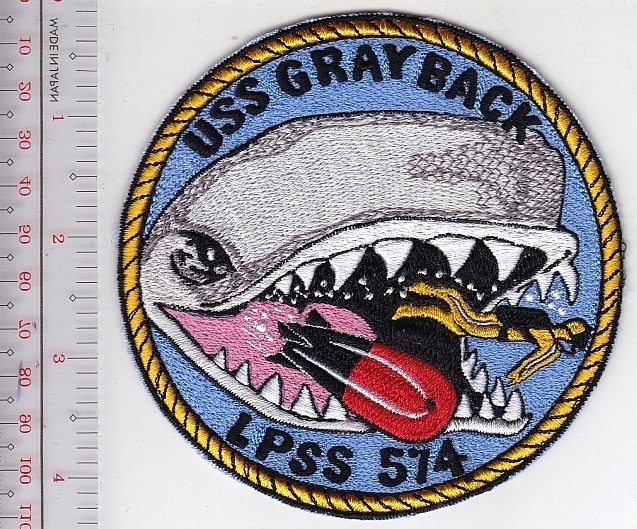 Navy SEAL Submarine US Navy USN Vietnam USS Grayback Amphibious NO TARIFF
