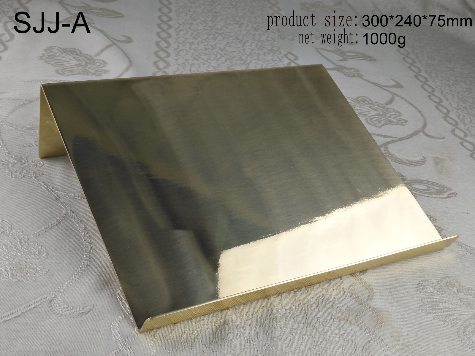 Beautiful Brass Polished Book Bible Stand SJJ-A