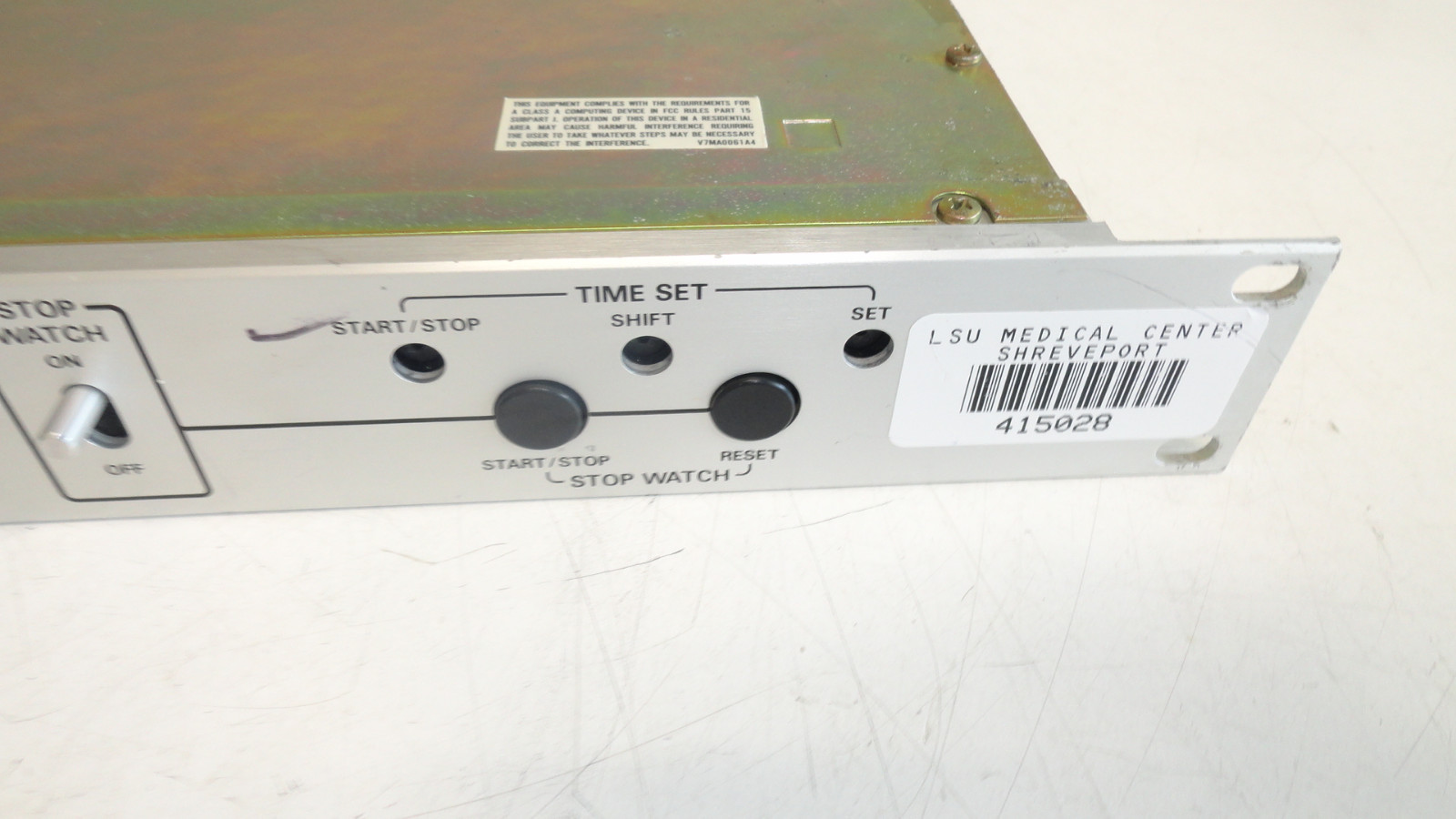 Panasonic Time Date Generator Model Wj-810