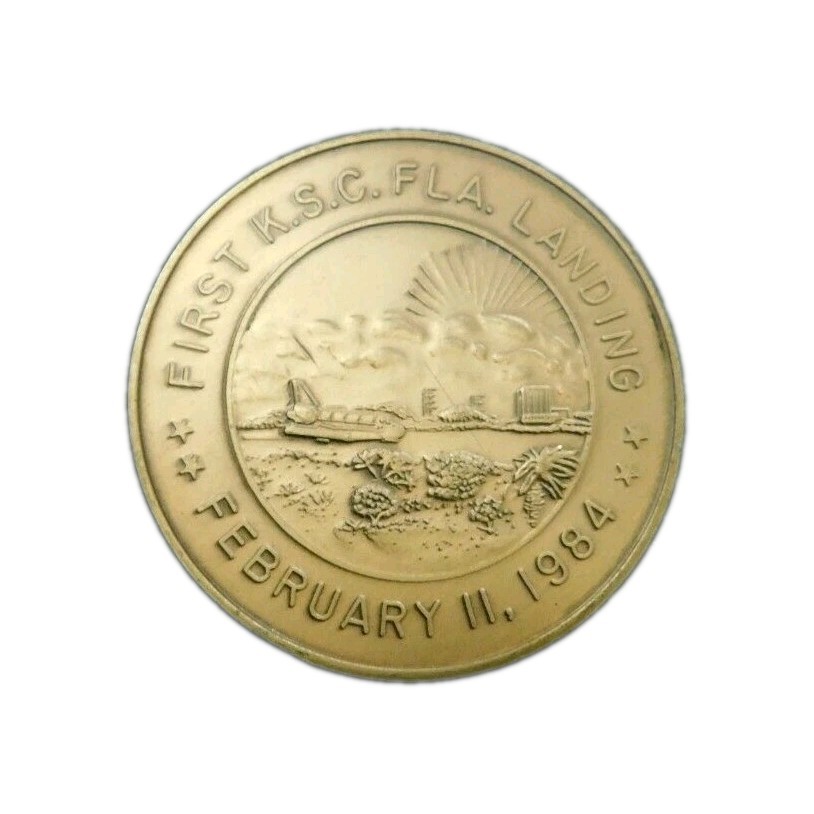 1984 STS-11 Challenger Coin- e2430dxx