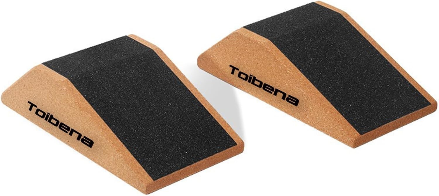 Squat Wedge Blocks Stretching blocks,Non-Slip Surface with Beveled Edges