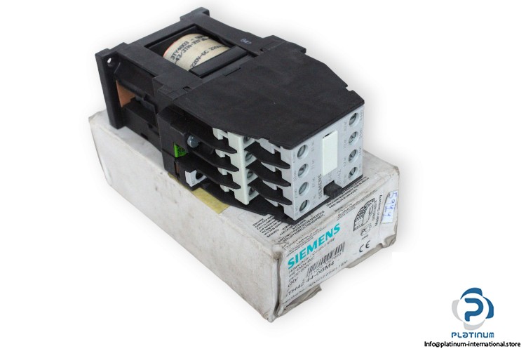 SIEMENS 3TH42 44-0BM4 CONTACTOR RELAY_Size 0_4 NO+4 NC_Screw-Type Terminals