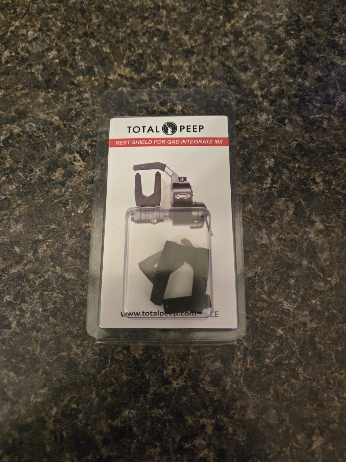 Total Peep Rest Shield for QAD Integrate MX RSQ2 Black for Compound Bow