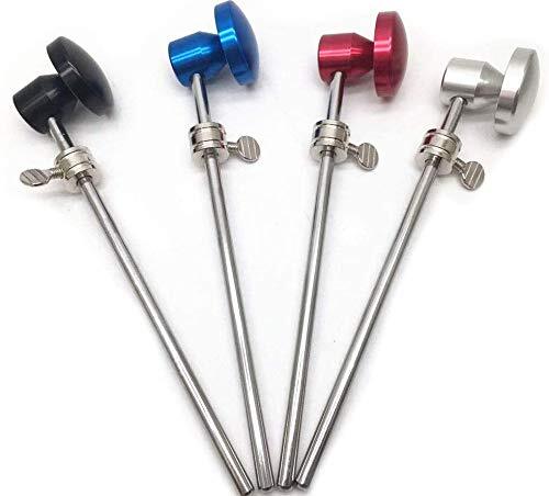 2 Pieces Bass Drum Pedal Beater Aluminum Alloy Hammer Head Percussion Instrum...
