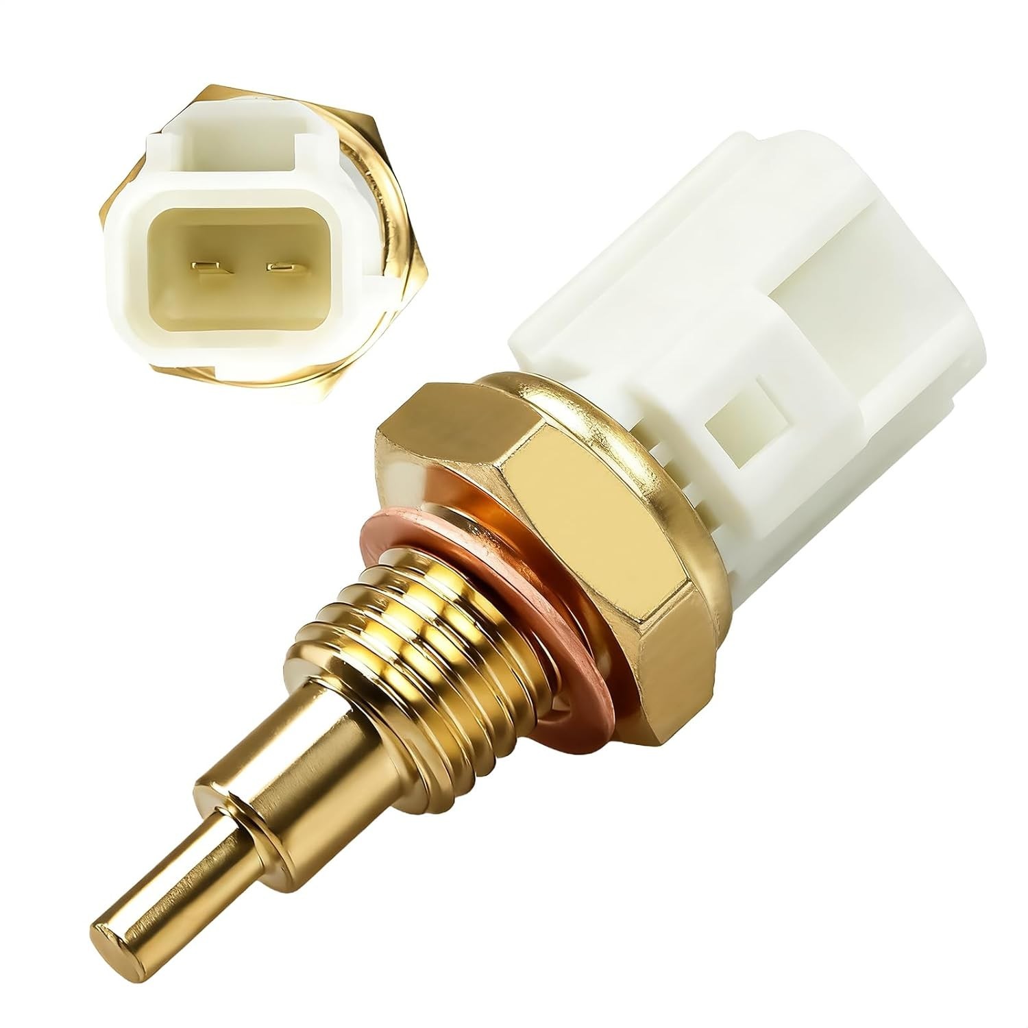 Coolant Temperature Sensor, ECT Engine Temp Sensor Compatible with Camry 4Run...