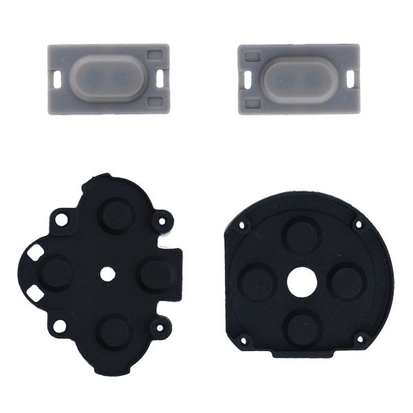 New Fat Phat PSP-1000 PSP-1001 D-Pad ABXY L & R Rubber Silicon Pads Replacements