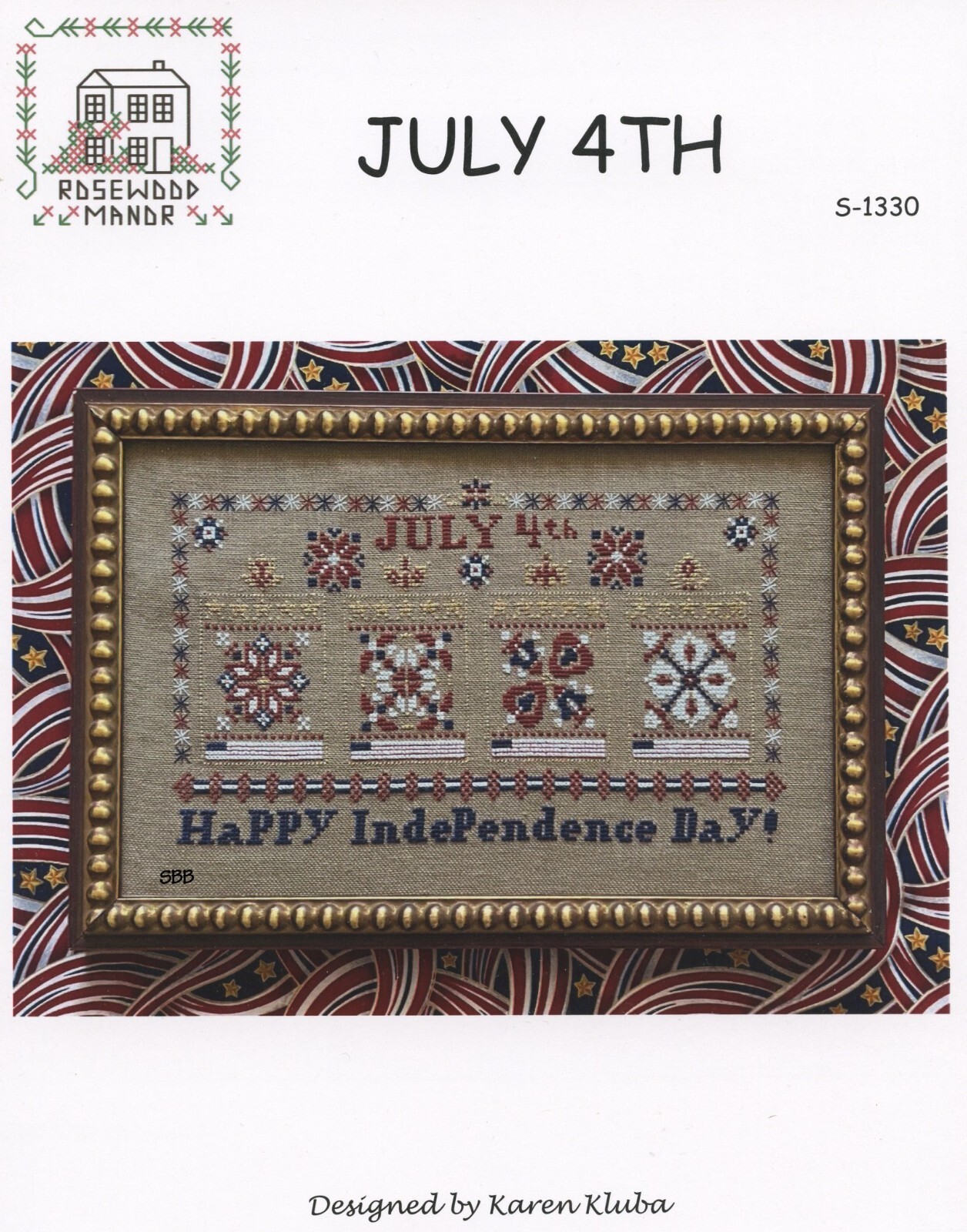 Rosewood Manor Designs / Karen Kluba ~ S-1330 July 4th