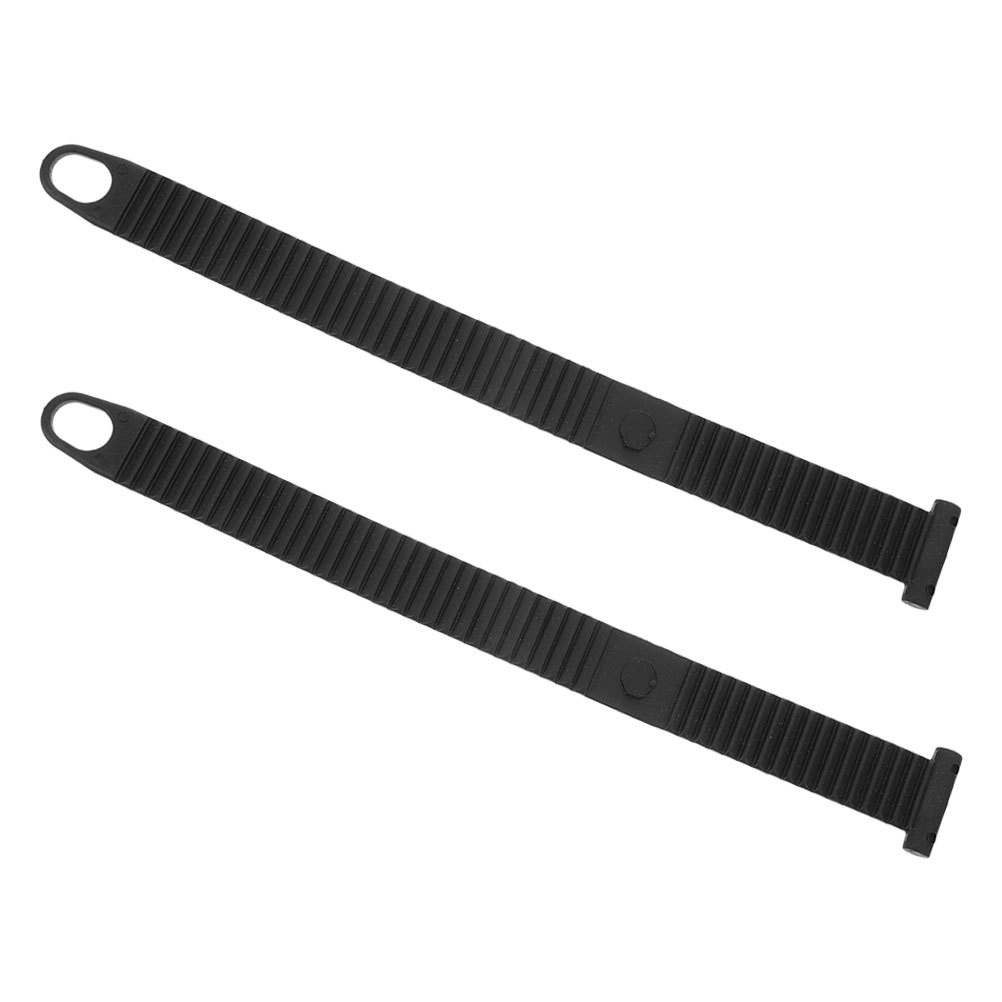 2 Pcs Luggage Fixing Rubber Belt Bike Rack Tie down Straps Adjustable Fastening