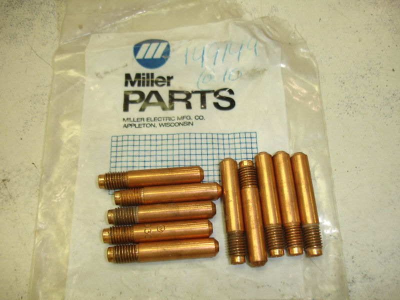 Package of 10 Miller .030 Tips 149-149 1-7/16" OAL   OEM