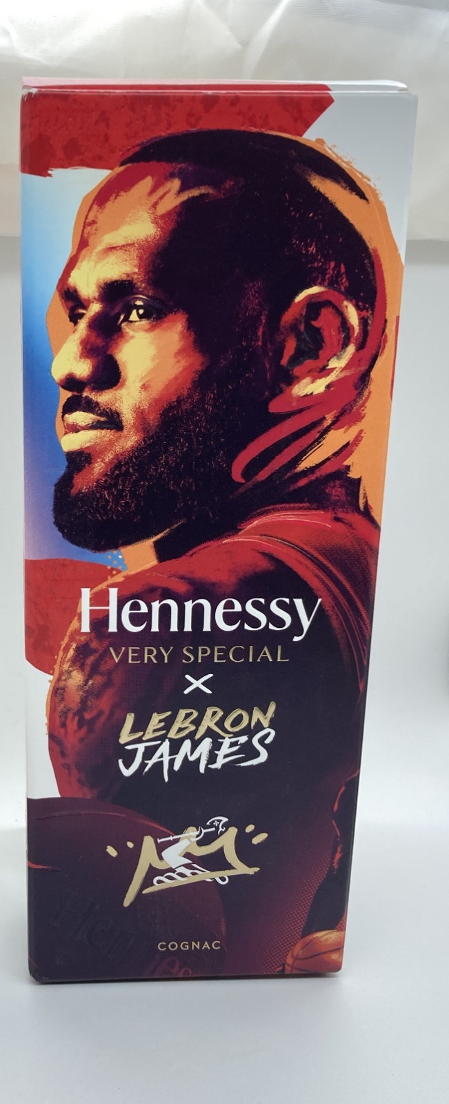RARE Hennessy LeBron James Limited Edition Box NBA Lakers OOP HTF Box Only