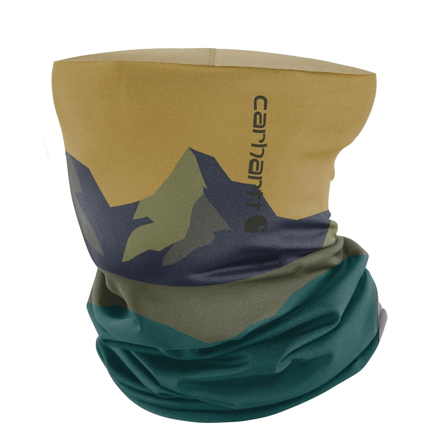 Force All-Season Neck Gaiter, Mountain Print-Fennel/Hunt Club, One Size