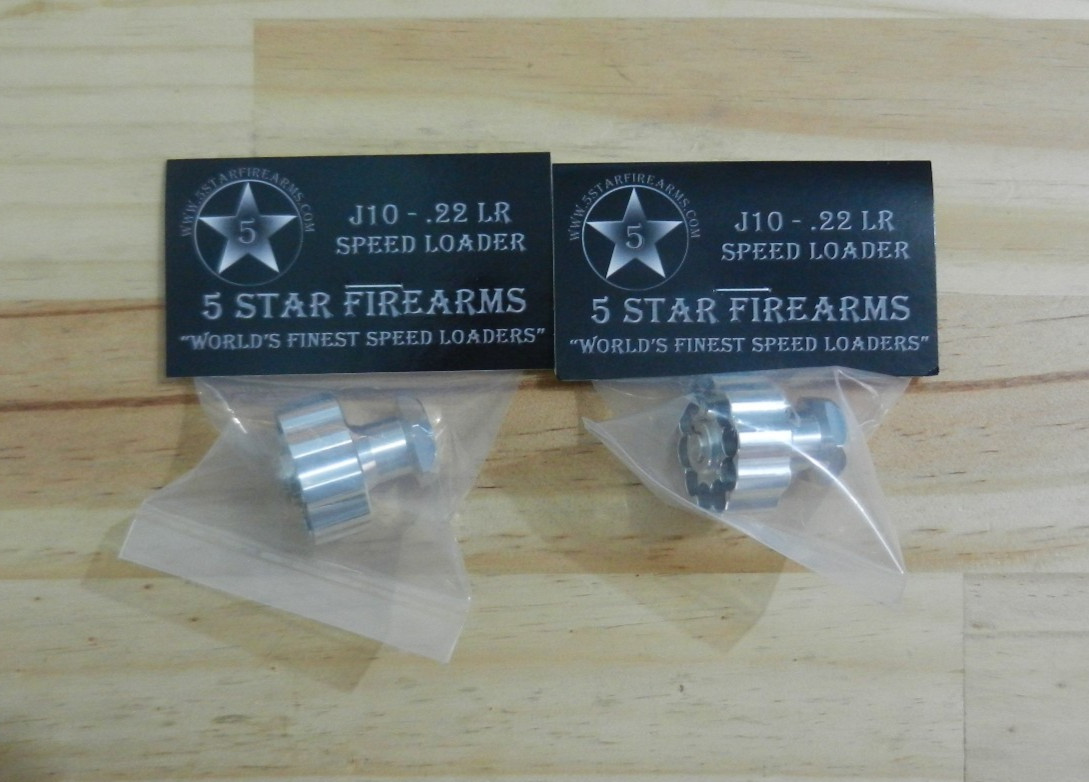 Aluminum Speedloader, Speed Loader; S&W 617; Holds 10 of 22 LR; 2 Pack; J10-22LR