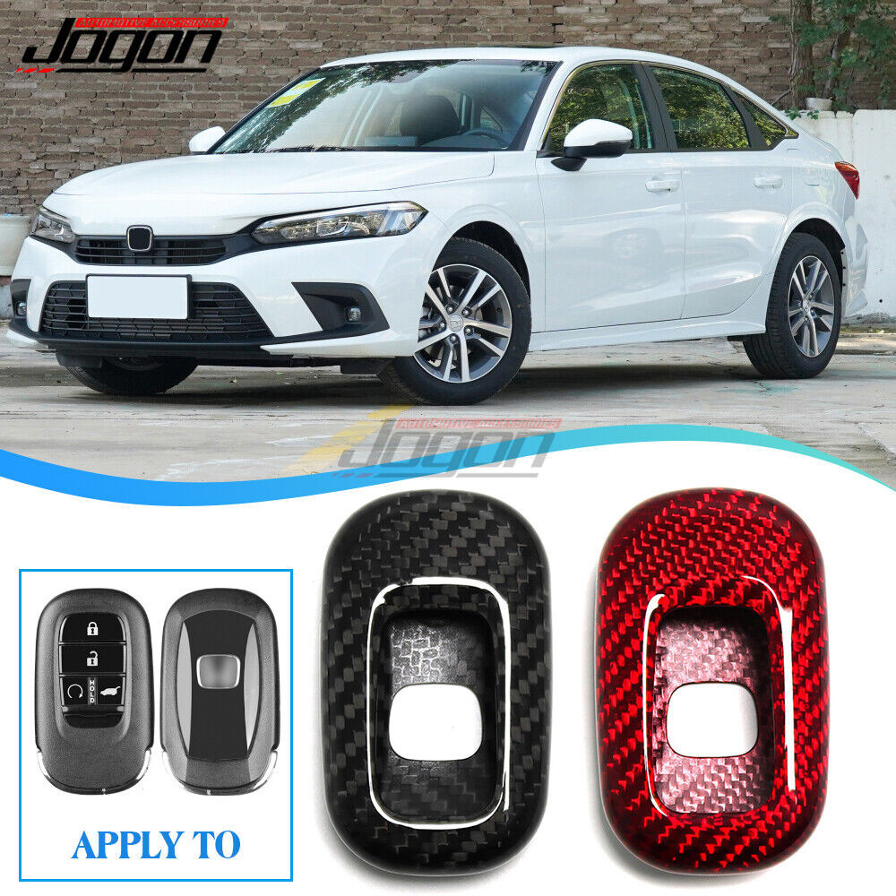 Carbon Fiber Key Fob Cover for Honda Civic 11 Generation 11th Hatchback CRV CR-V