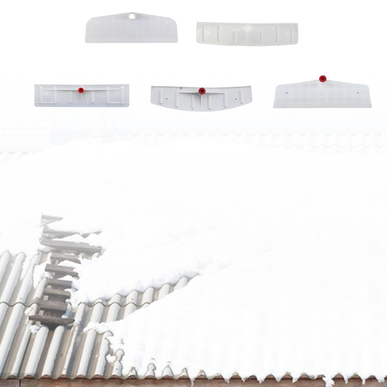 Roof Snow Scraper Extendable Lghtweight Comfortable Grip Snow Pusher Winter Snow