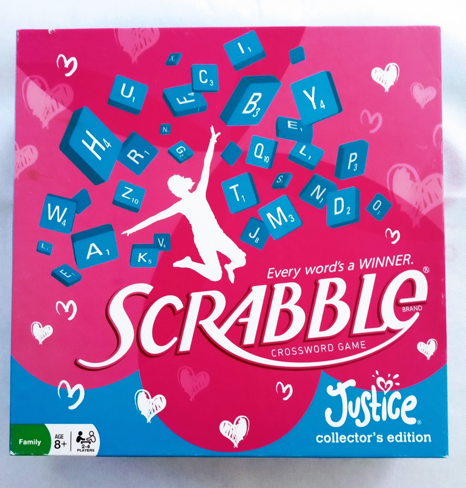 💗Scrabble Justice Collectors Edition Replacement Pieces  2008