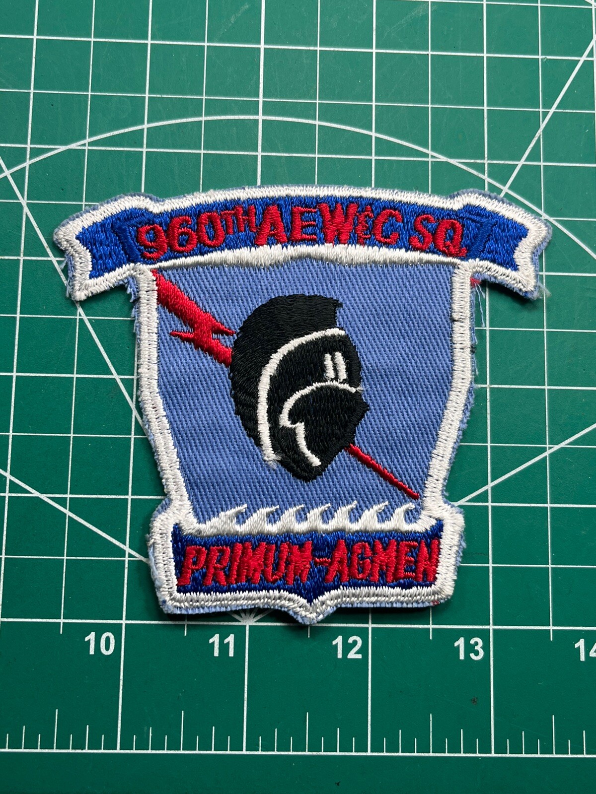 Cold War Era USAF 960th AEW&C Airborne Early Warning and Control Squadron Patch