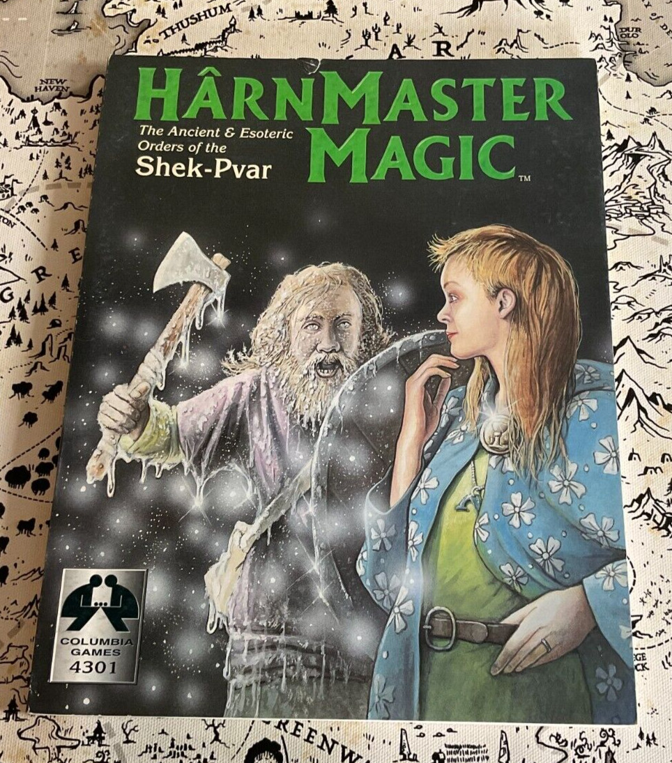 HarnMaster MAGIC Orders of the Shek-Pvar HarnWorld rpg Columbia Games Fantasy