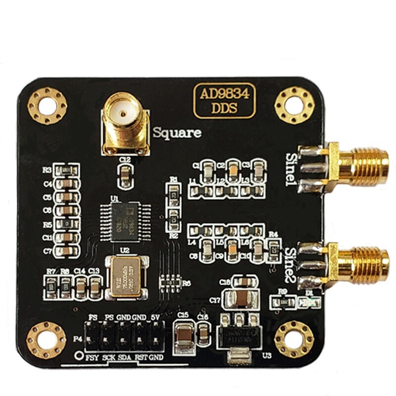 AD9834 Signal Generator Module Sine/Triangle Waveform Output DDS Signal Source