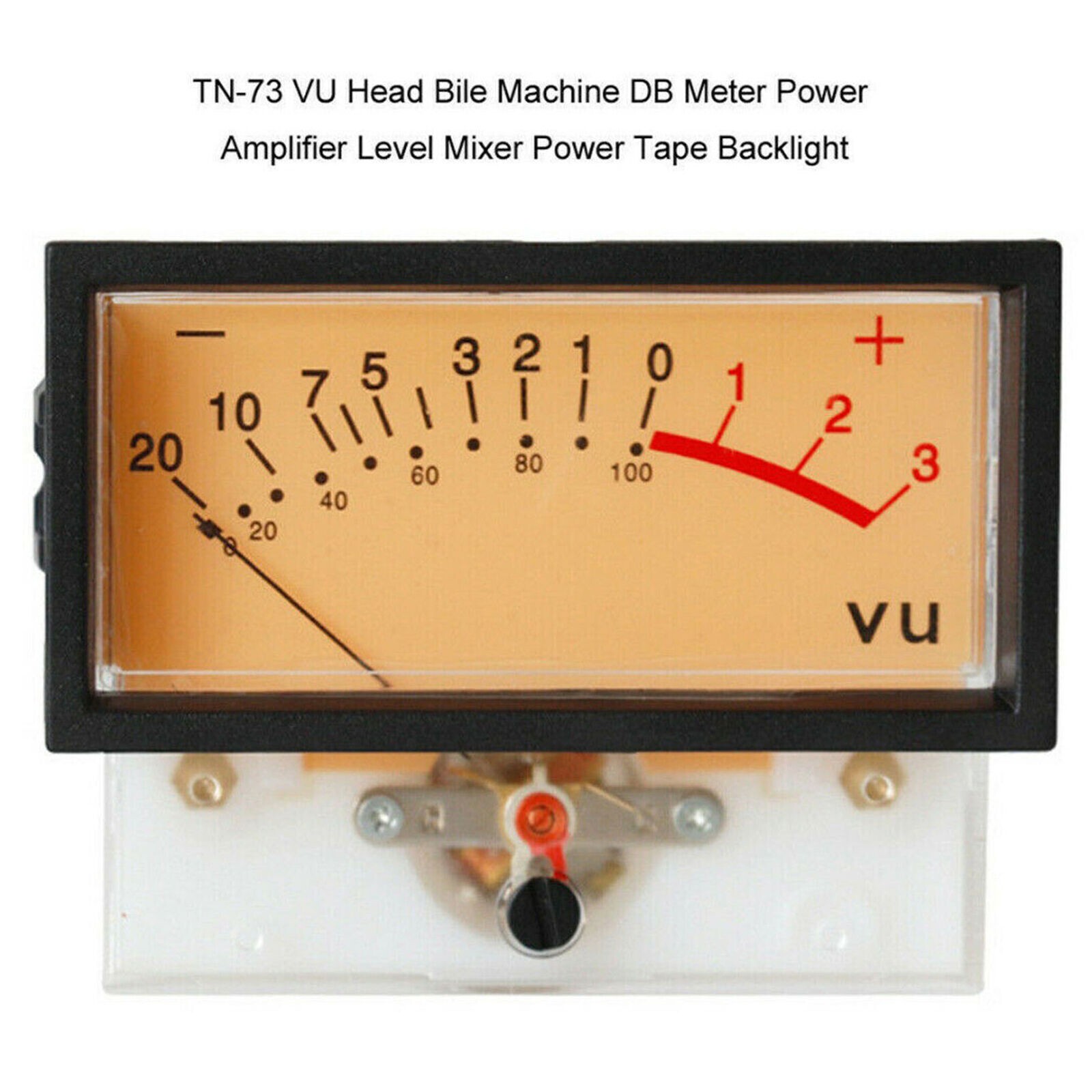 VU Panel Meter TN-73 High Precision VU Meters Header DB Meter Level Audio New5xH