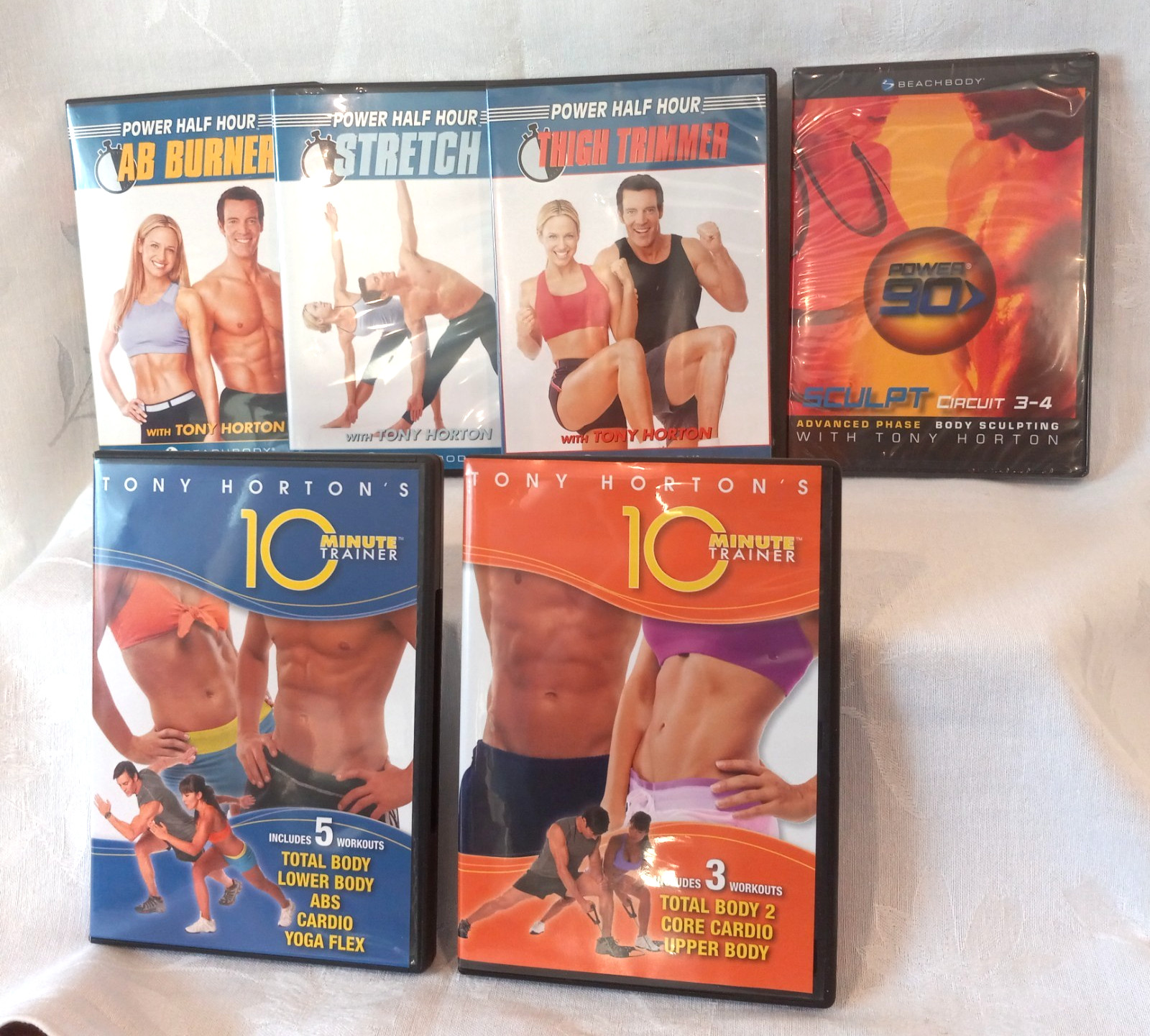 Tony Horton exercise workout fitness DVD Power half hour 10 mn trainer Beachbody
