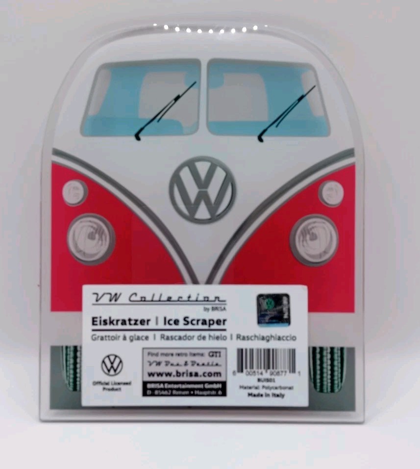 VW Collection by BRISA Volkswagen camper van Screen Ice Scraper official