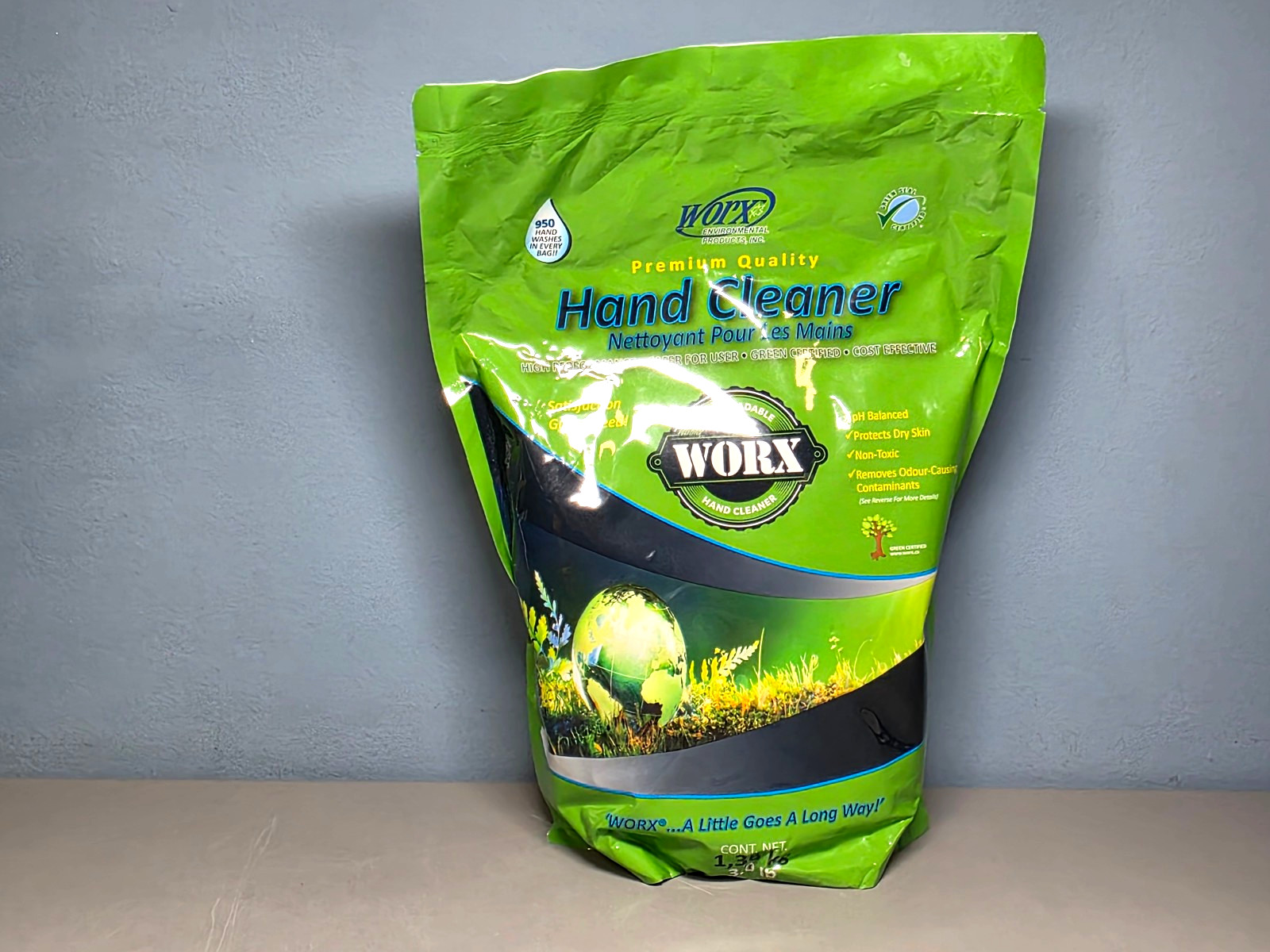 READ AD Worx Premium Quality Biodegradable Hand Cleaner 3.0lb Stand-up Bag - New